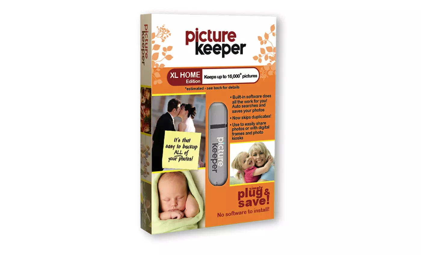 Picture Keeper Photo-Storage Device with 4GB, 8GB, or 16GB Capacity from $14.99–$44.99. Free Returns. - Second Medium