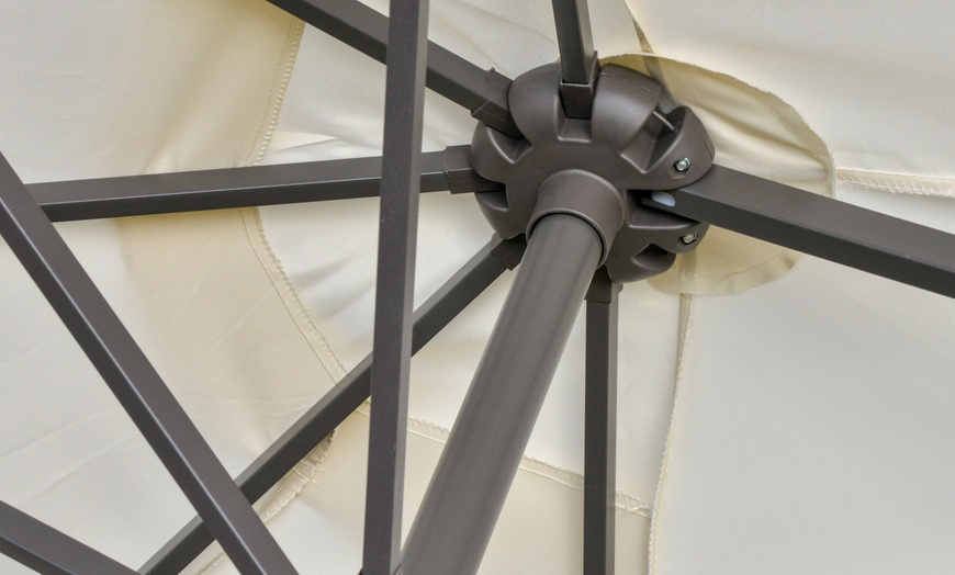 Image 11: Outsunny 4.6m Parasol