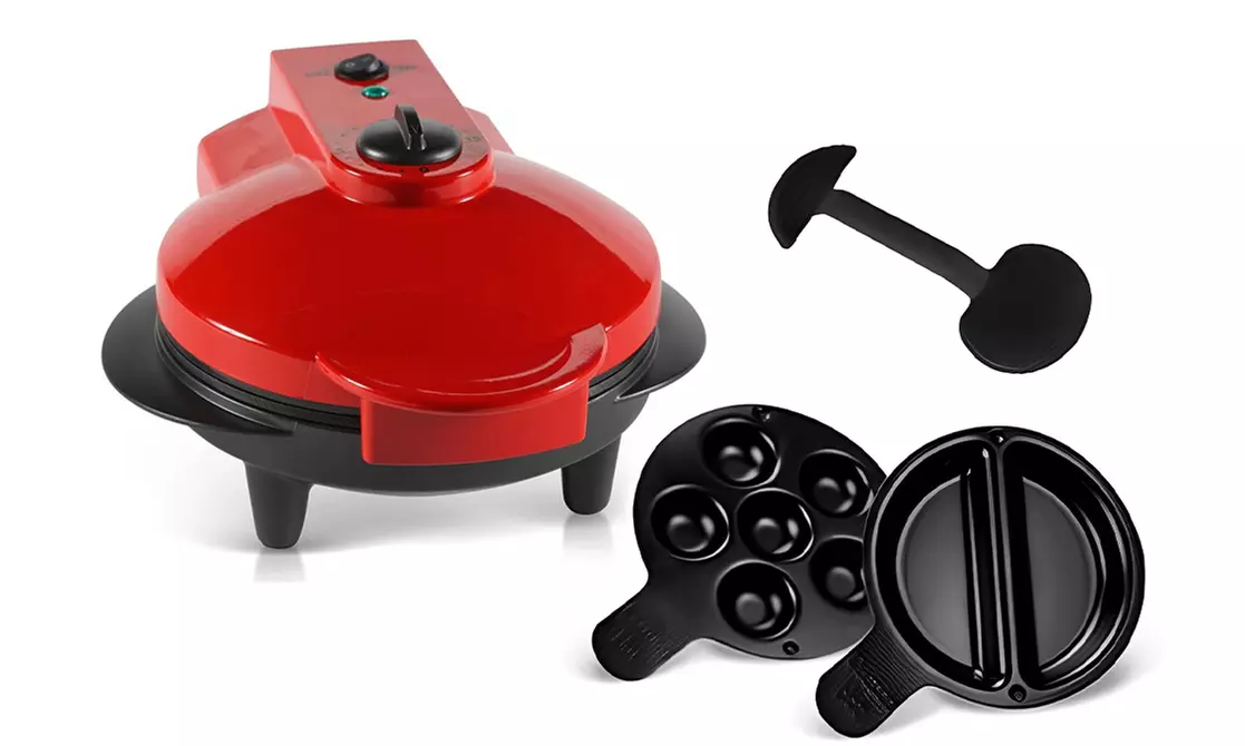 Tostapane scalda e cuoce grill doppia cottura con accessori, con spedizione gratuita - Image 7