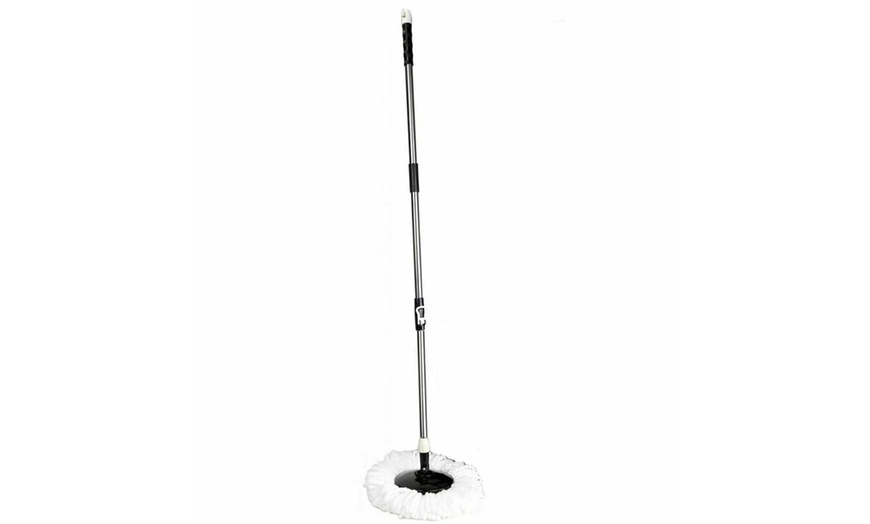 Image 5: Duo Floor Spin Mop with Three Heads