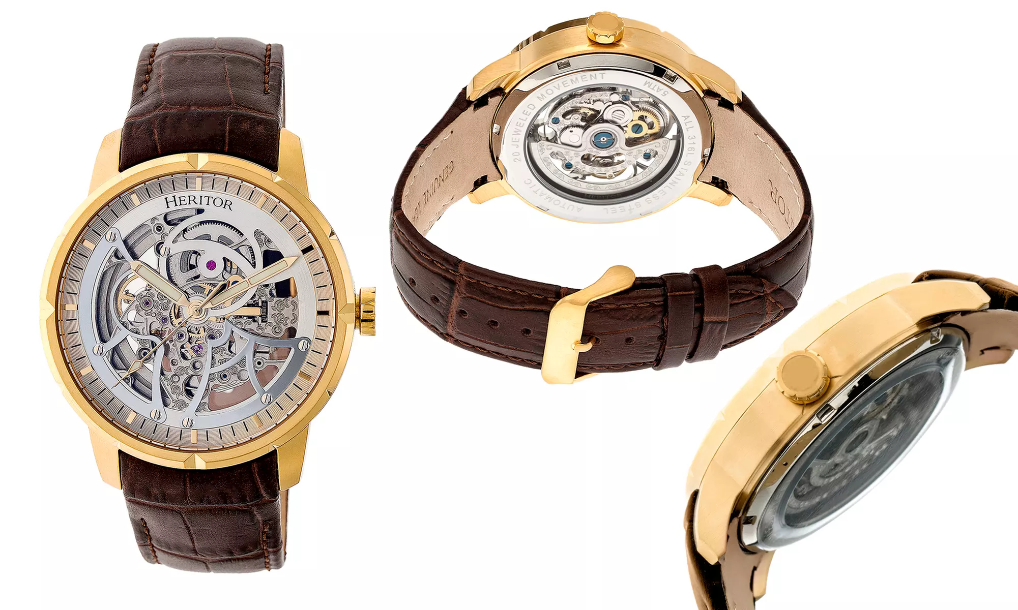 Heritor Automatik Armband-Uhr