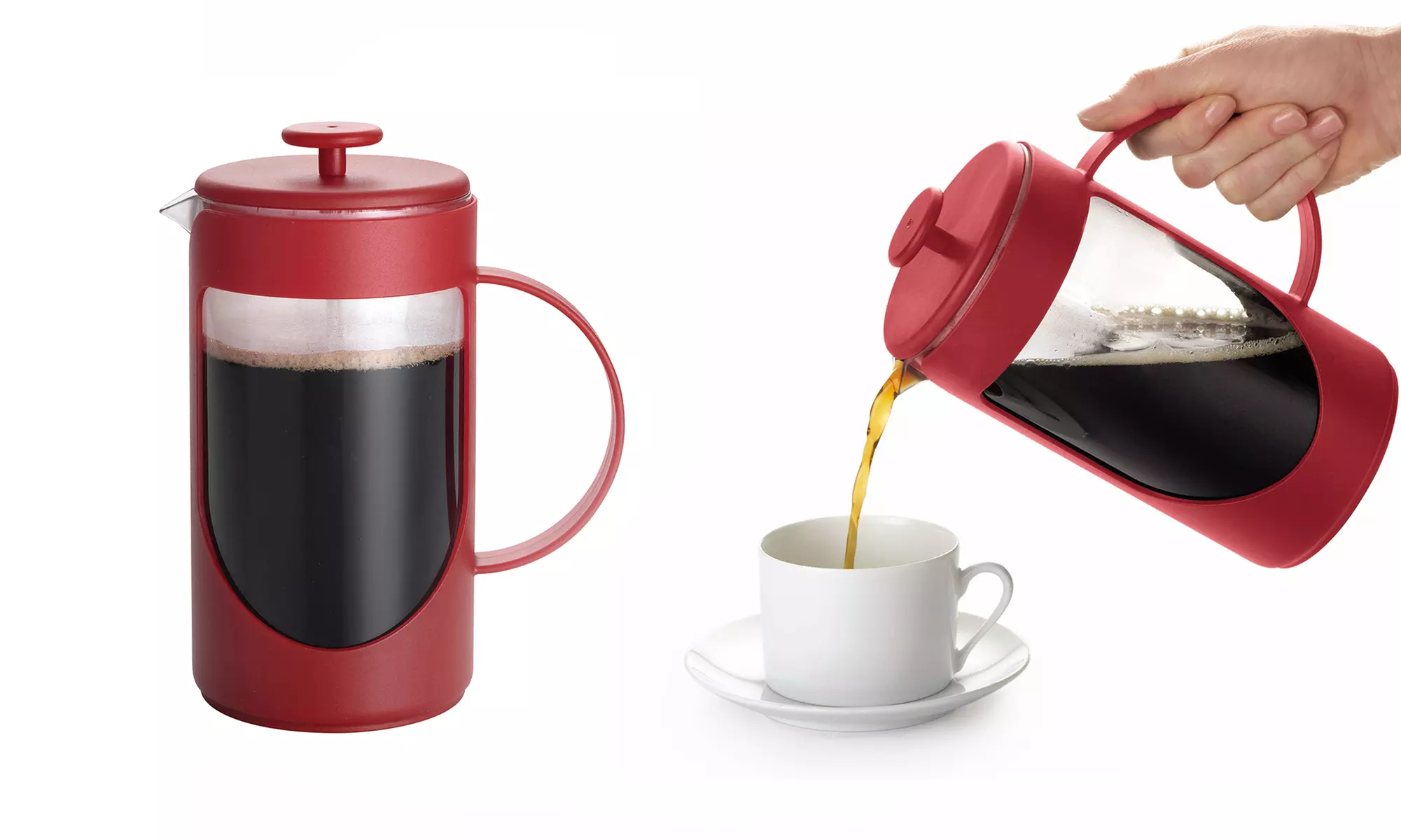 BonJour Ami-Matin Coffee Unbreakable Plastic French Press - Second Medium