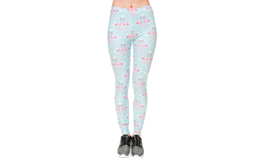 Image 8: Kukubird Novelty Leggings