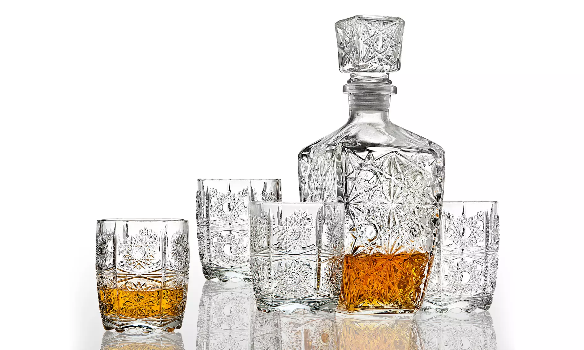 Godinger Studio Whiskey Decanter Set (5- or 7-Piece) - Second Medium