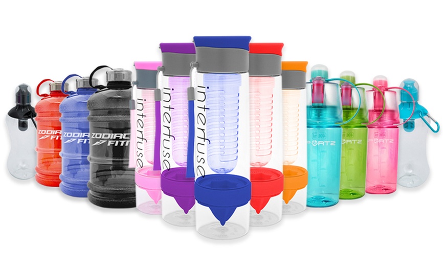 Image 1: Milestone Sports Water Bottles