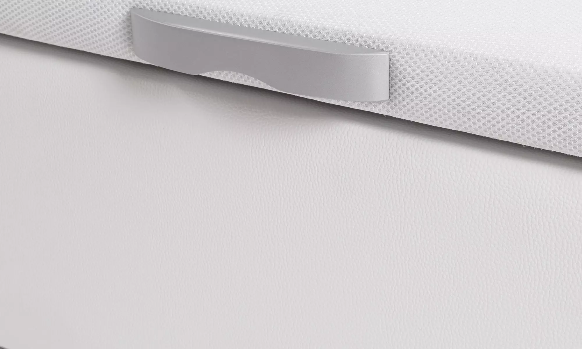 Colchón Eco-Nature con opción a canapé y cabecero blanco - Second Medium