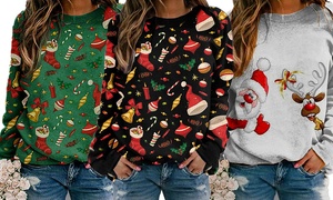 Soft Fleece Christmas Jumper