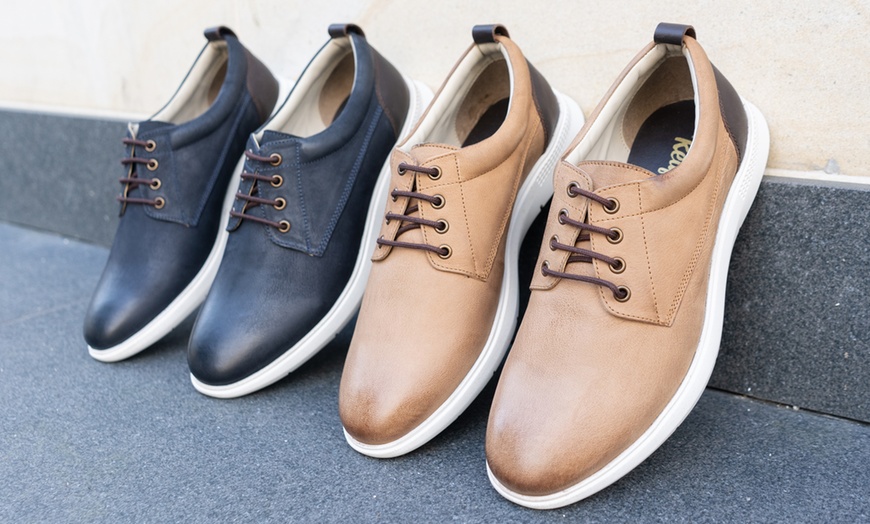 Image 1: Men's Redfoot Casual Derby Shoes