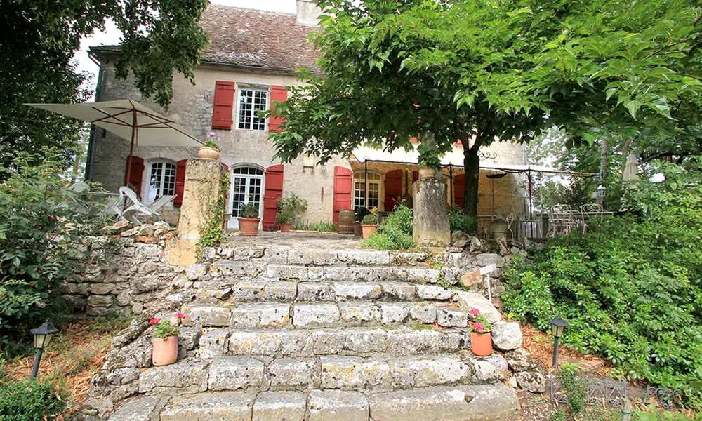 Dordogne : chambre Double avec pdj, dîner gastronomique et cadeau de bienvenue pour 2 personnes à La Gentilhommière - Primary Image