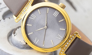  Bertha Jasmine Genuine Leather Watch With Free Delivery 