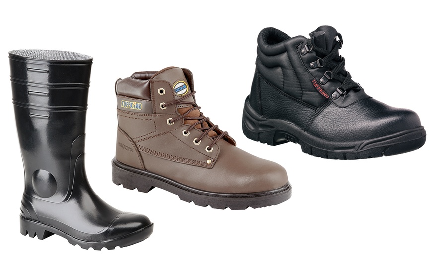 Image 1: Tuffking and Samson Safety Boots
