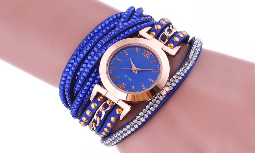 Image 36: Women's Watch Made with Crystals from Swarovski®