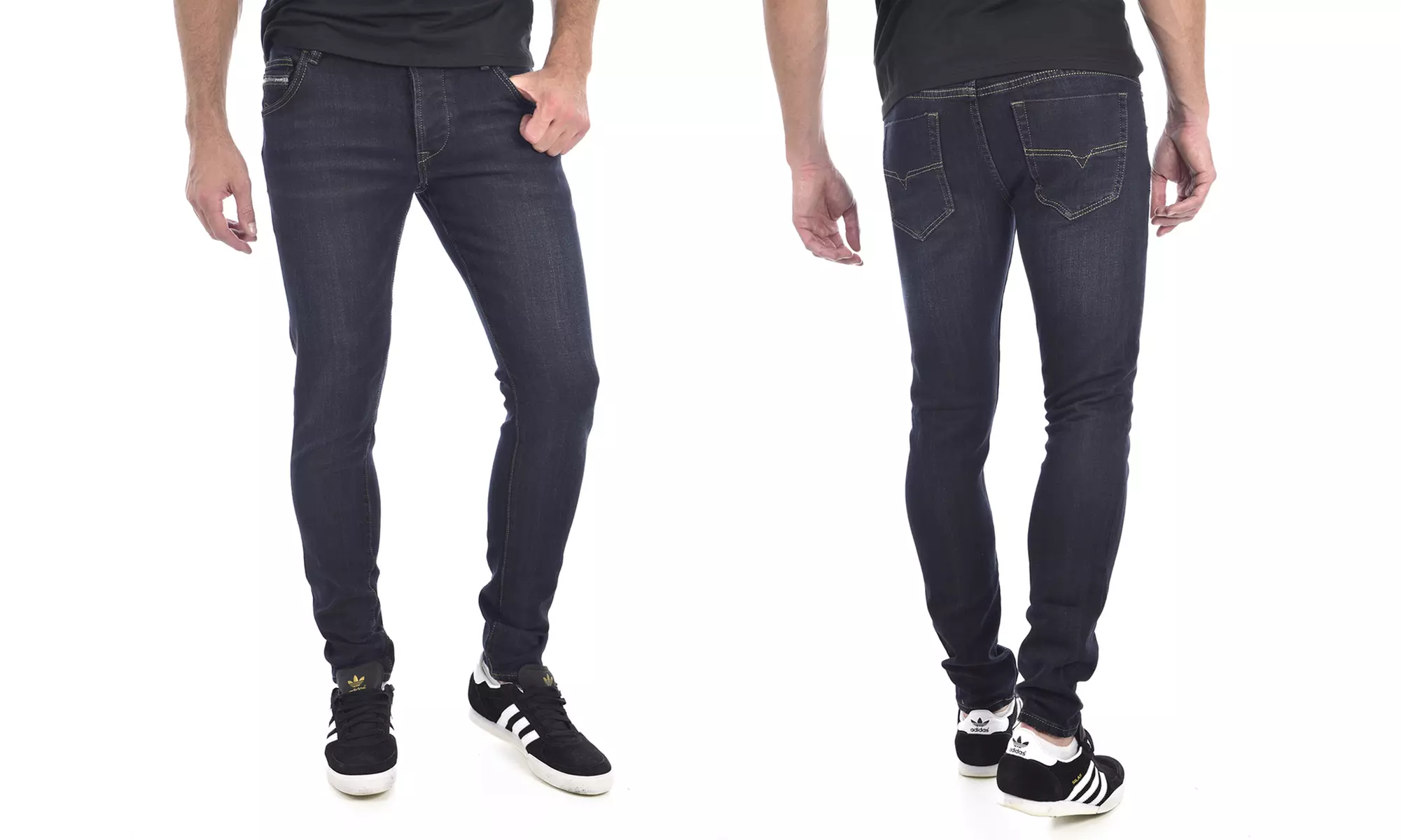 Jeans Slim de la marque Léo Gutti pour Homme - Second Medium
