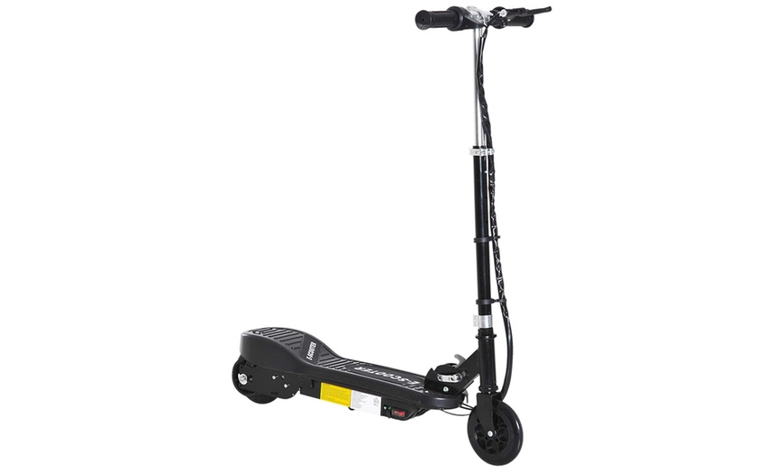 Image 2: Homcom Kid's Folding E-Scooter