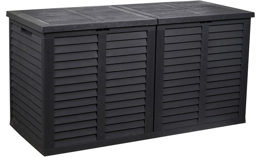 Image 4: 750L Garden Plastic Storage Outdoor Box 