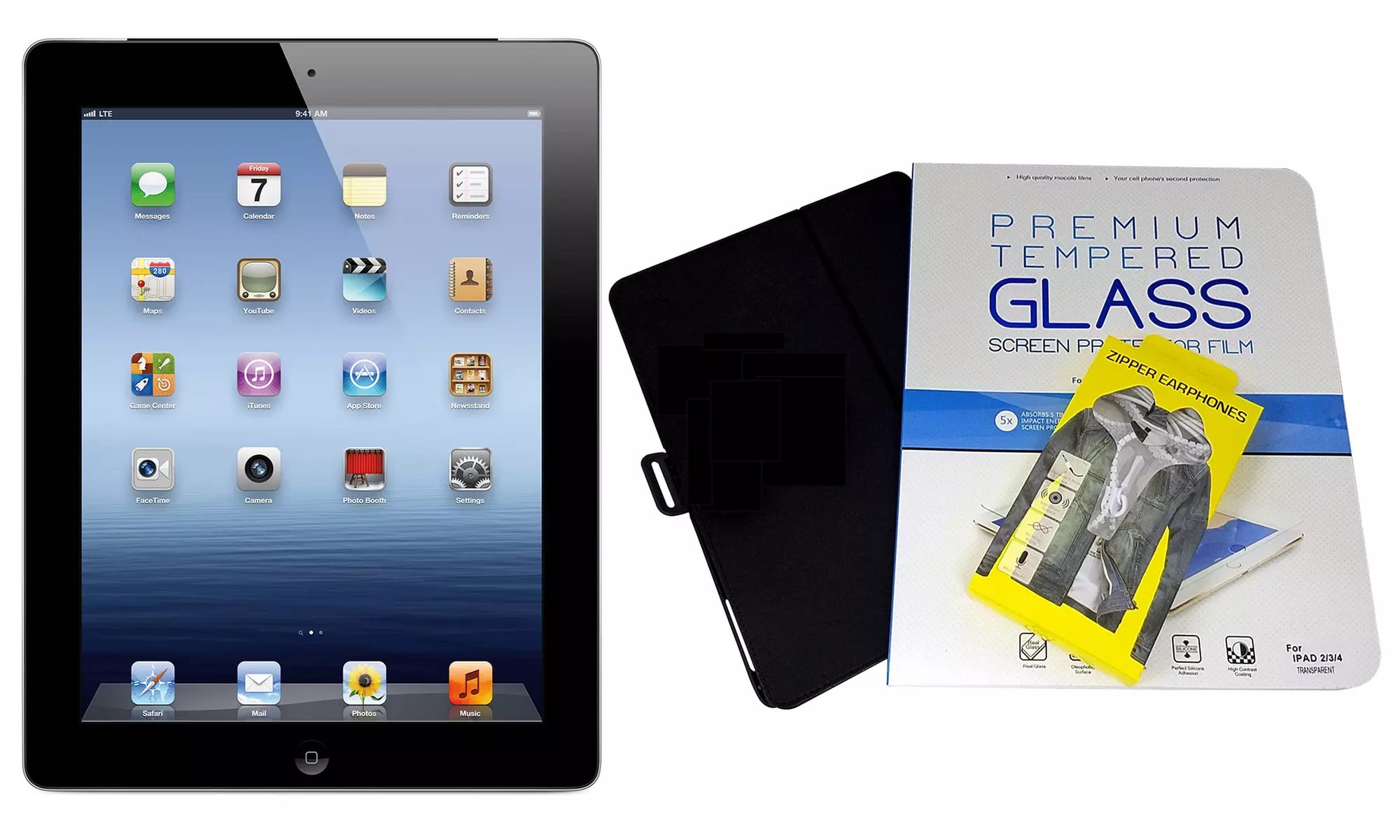 Apple iPad 3 32GB 9.7" WiFi Unlocked Tablet Bundle (Refurbished A-Grade) - Primary Image