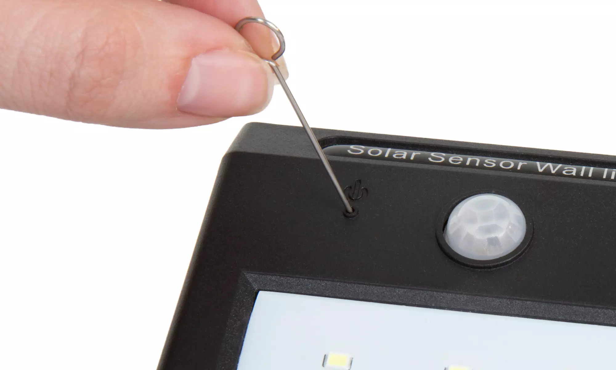 Solar-Power Motion-Activated Outdoor Wall Light - Second Medium