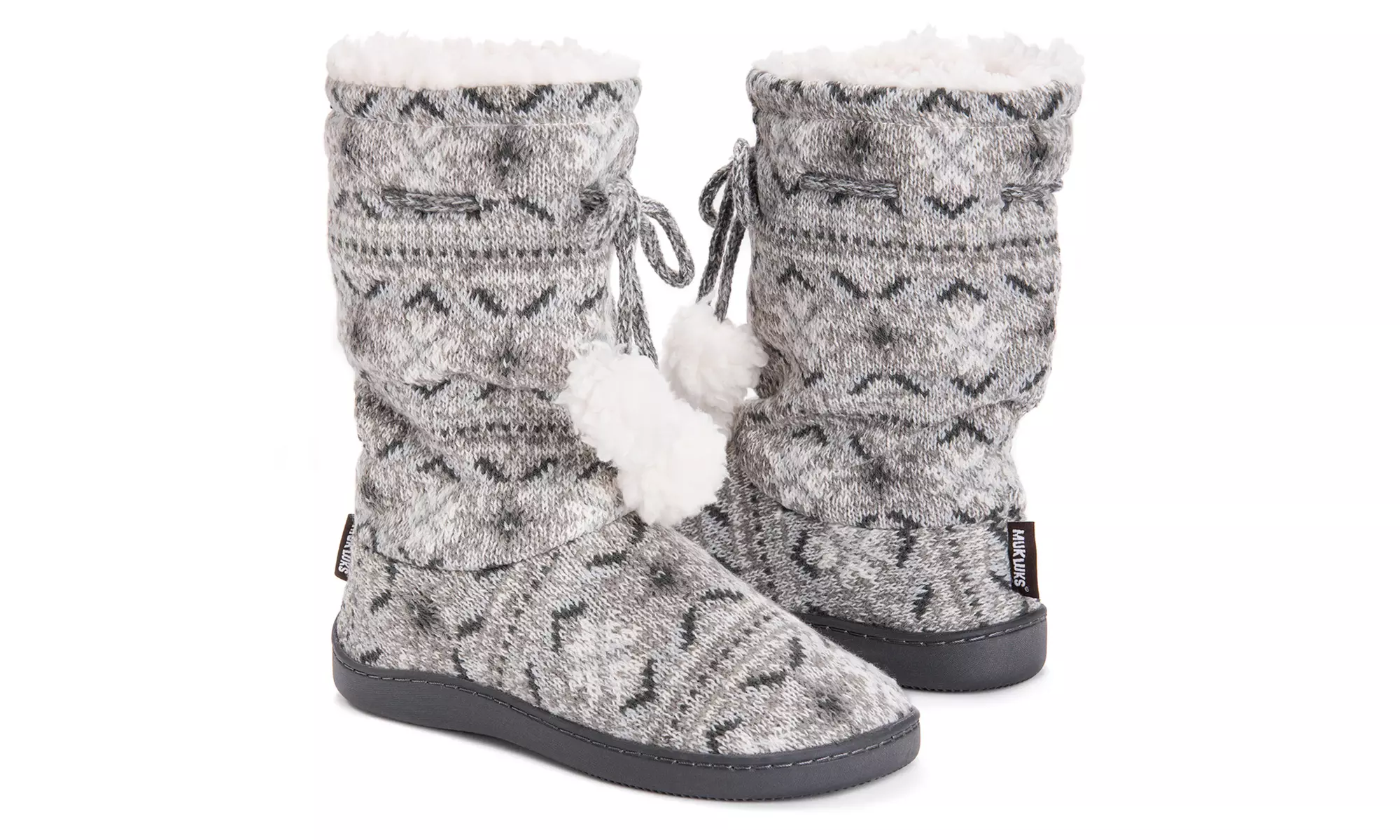 Muk Luks Women's Slipper Gladys Boots (Size 11/12) - Primary Image