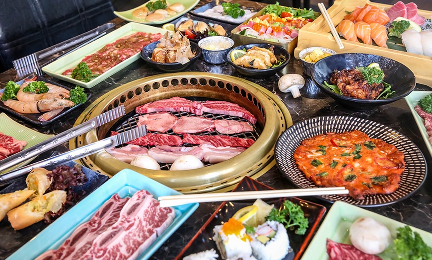 Image 2: AYCE Wagyu & Seafood Buffet