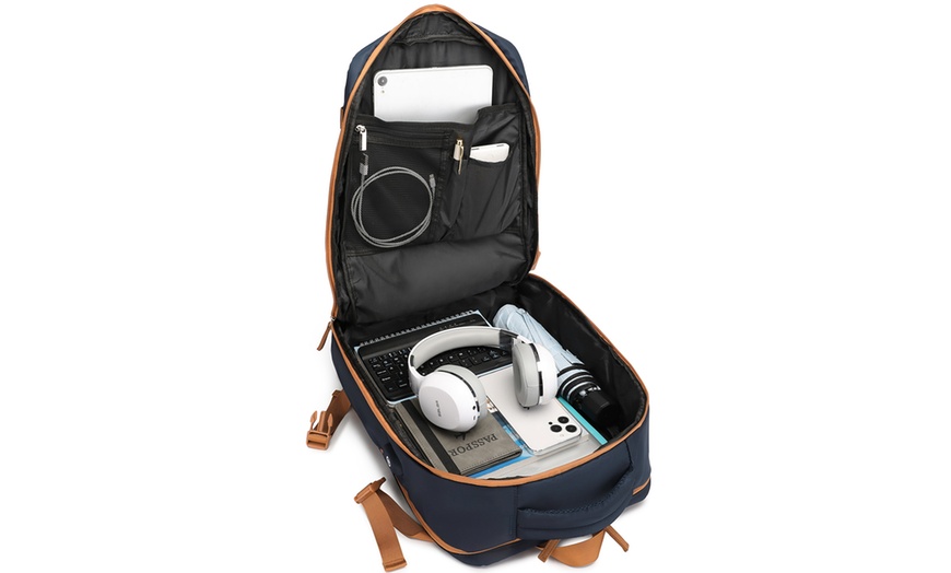 Image 9: 24- and 28-Inch Suitcases with a Backpack Luggage Set