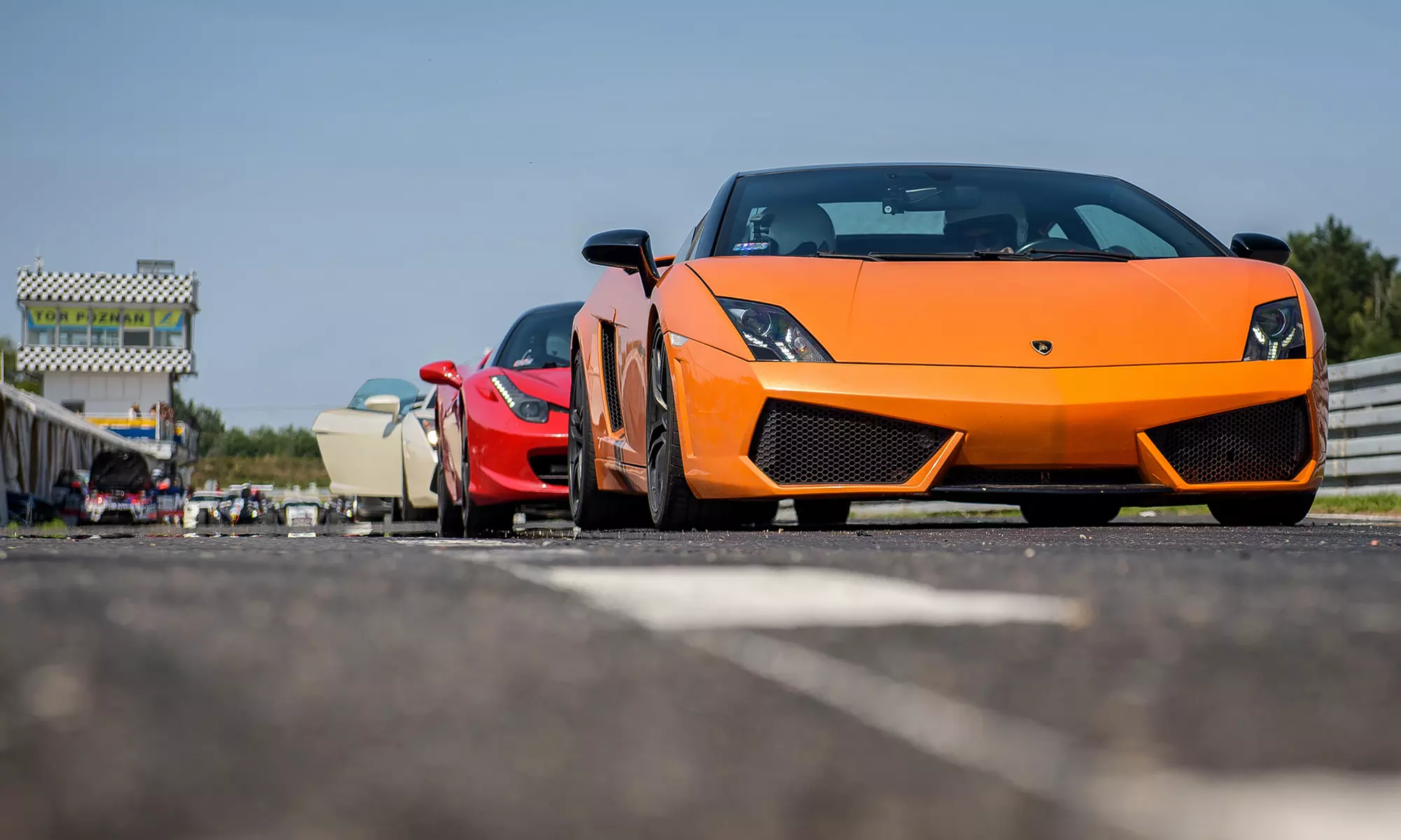 Ekscytująca jazda sportowym autem po torze wyścigowym z Super-Cars (do -33%) - Primary Image