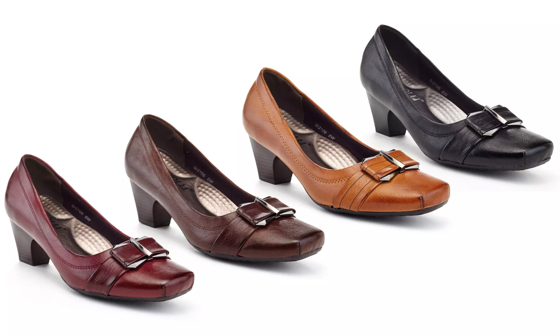 Rasolli Susan Women's Low-Heel Wide-Width Dress Shoes - Primary Image