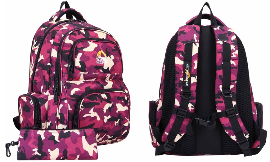 Image 2: Outdoor Backpack and Pencil Case