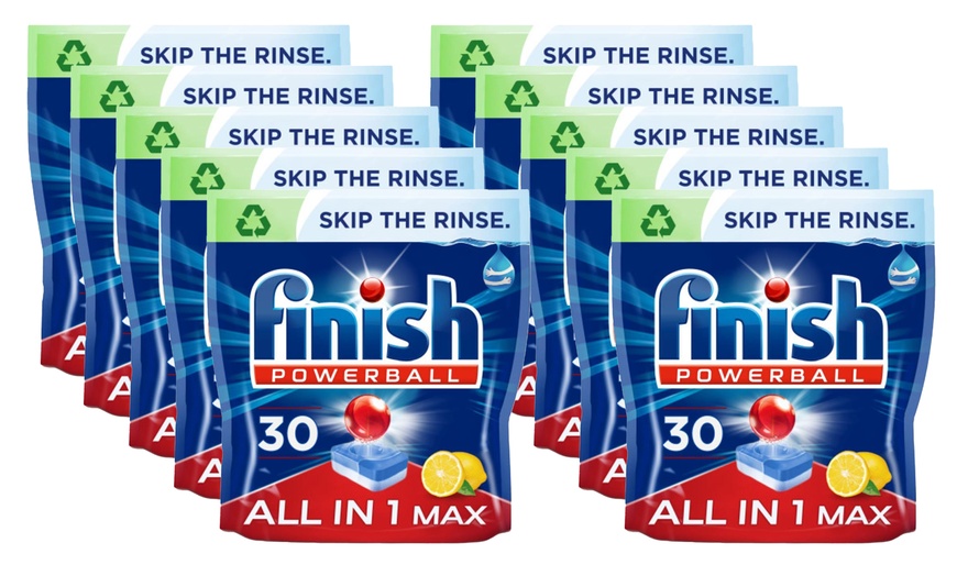 Image 3: Bulk Buy Finish Powerball Power or All in One Max Dishwasher Tablets