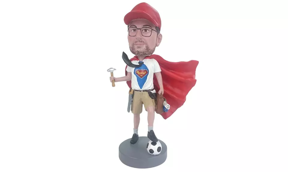 Custom Super Mom or Super Dad Bobbleheads (Up to 54% Off) - Second Medium