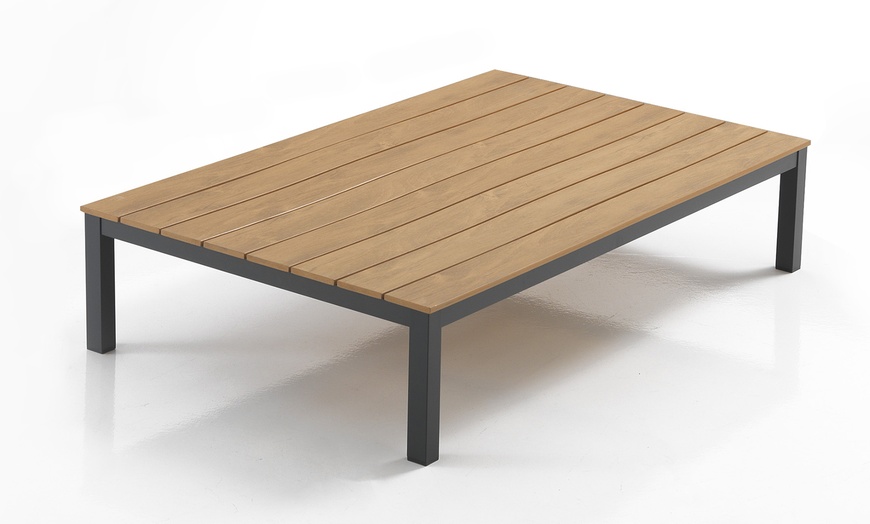 Image 4: Modulaire hoekbank tuinset met tafel van het merk Tomasucci