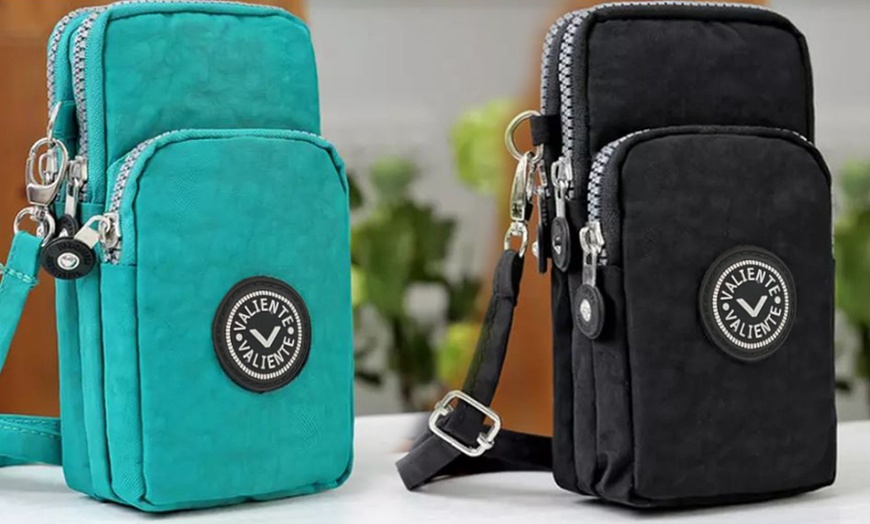 Image 8: One or Two Zipped Phone Bags