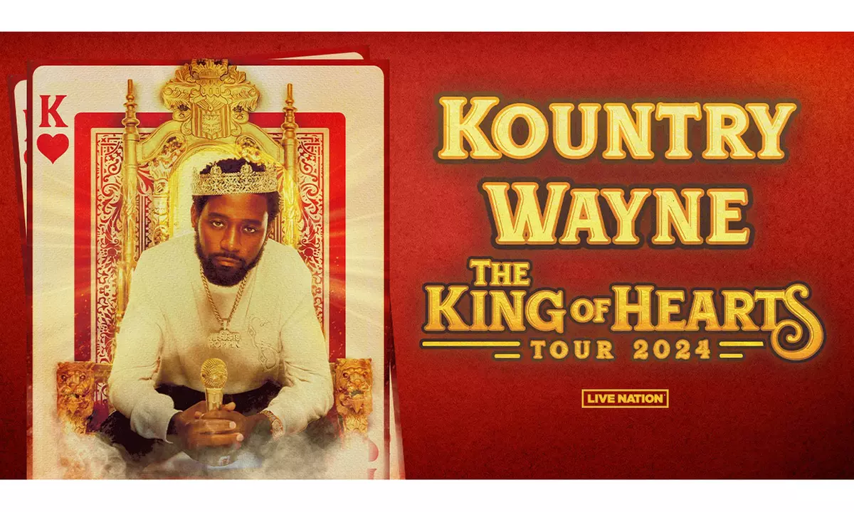 Kountry Wayne: The King Of Hearts Tour on April 13 at 7:30 p.m.  - Primary Image