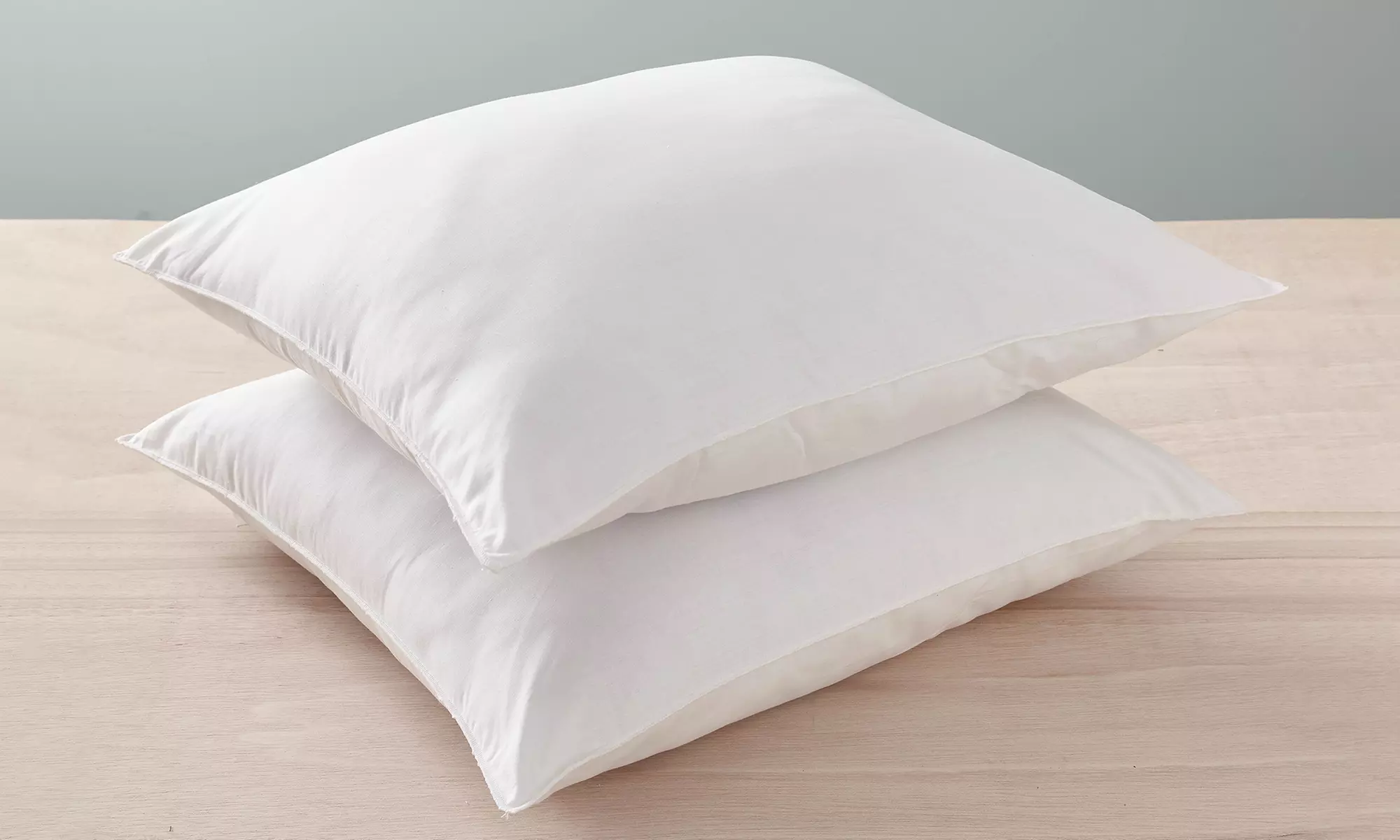 Lot de 2 oreillers ''Confort" de Blanreve, fabriqués en France, dimensions au choix - Second Medium