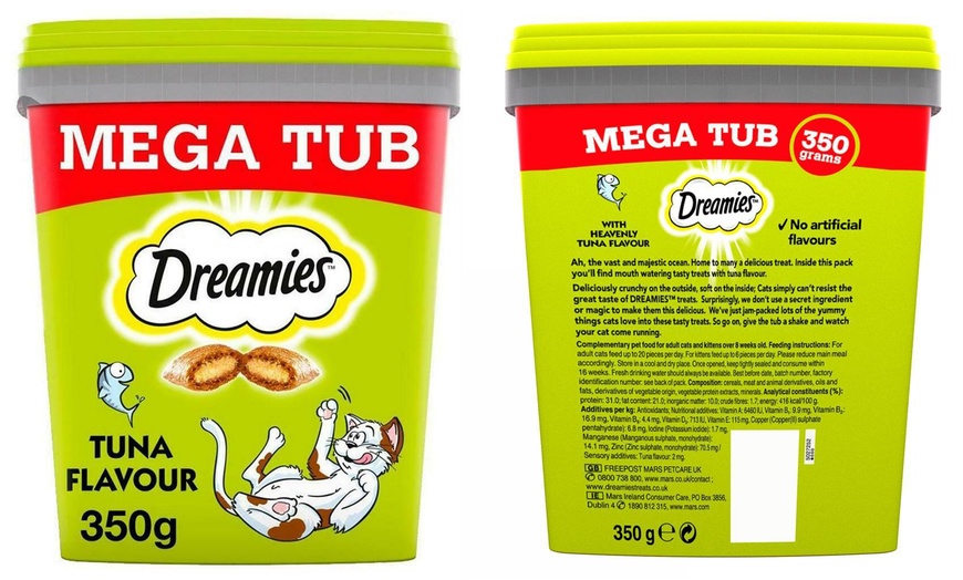 Image 5: Dreamies Cat Treats 350g Mega Tub