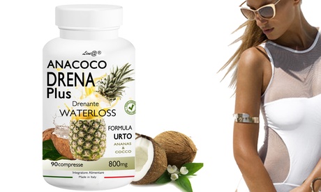 Fino a 360 compresse di Drenaplus Lineadiet urto per drenare e perdere peso