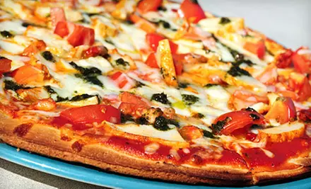 $8 for $16 Worth of Pizza and Calzones at All American Pizza - Primary Image
