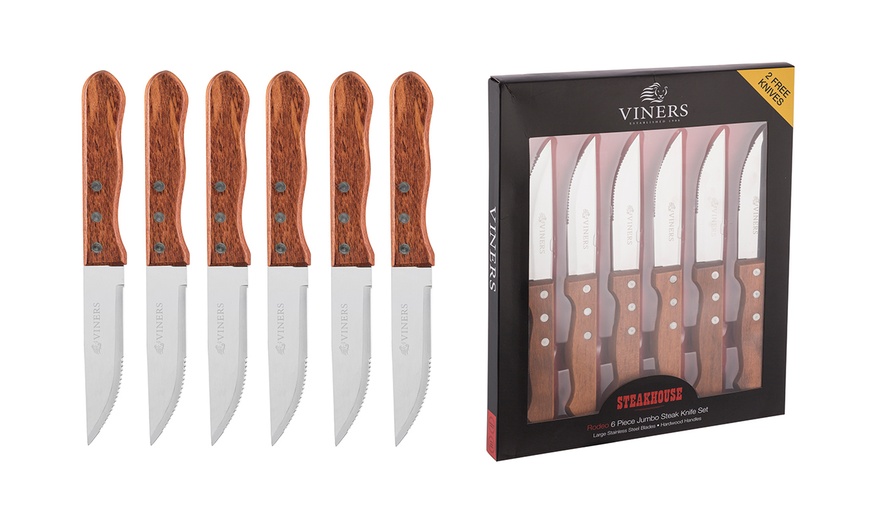 Image 1: Viners Six-Piece Jumbo Knife Set