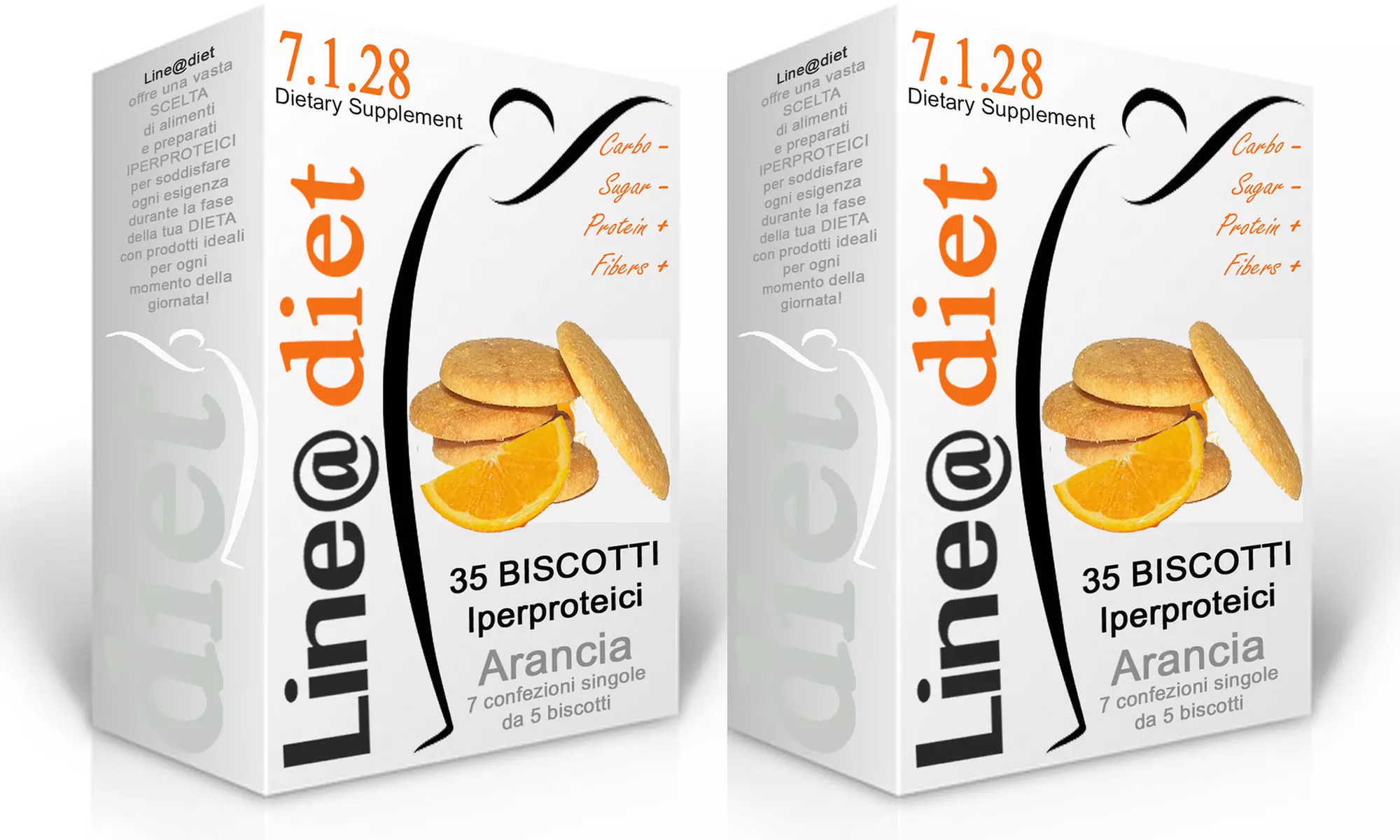 1, 2 o 4 confezioni di biscotti proteici Lineadiet