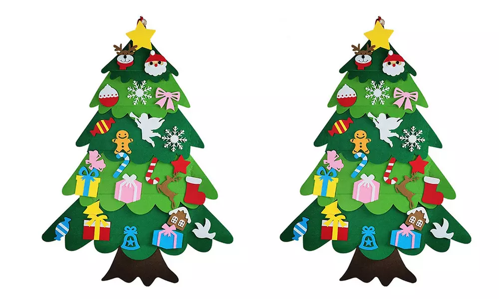 Sapin de Noël mural à faire soi-même