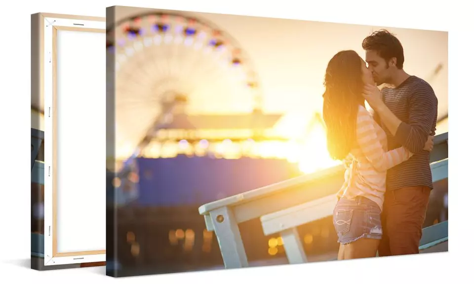 One, Two, Three, or Four 20"x16" Custom Canvas Prints from BestCanvas (Up to 82% Off) - Primary Image