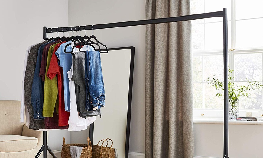 Image 6: Heavy Duty Clothes Rail