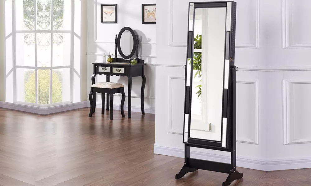 Full Length Mirrored Jewellery Cabinet for £69.98 With Free Delivery (70% Off) - Image 7