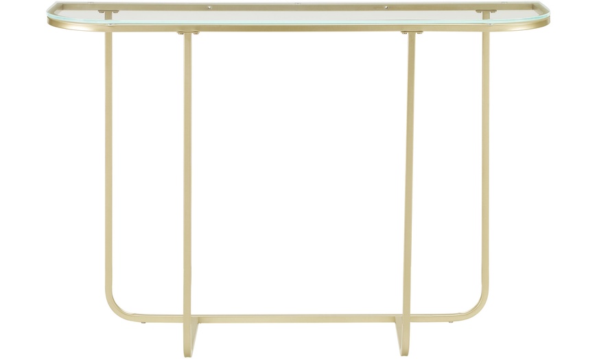 Image 9: 44'' Curved Entry Console Table