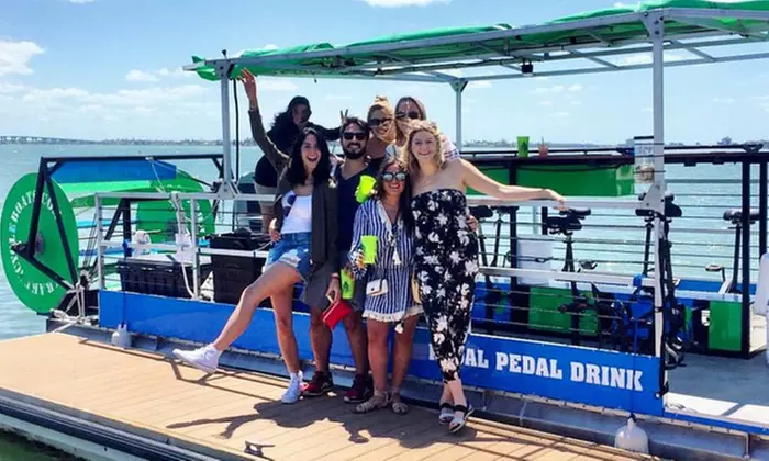 Downtown Jacksonville 90-Minute CycleBoat Cruise at Kraken Cycleboats (Up to 28% Off) - Primary Image