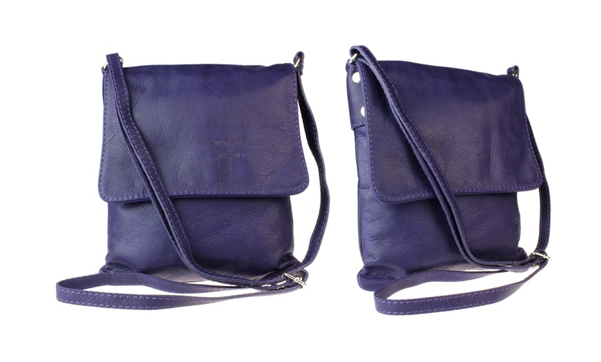 Image 13: Laura Leather Shoulder Bag