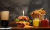Treat Yourself to Family Feast: Burgers, Fries, Onion Rings, Milkshakes, 2 Pepsis & More (Up to 14% Off) 