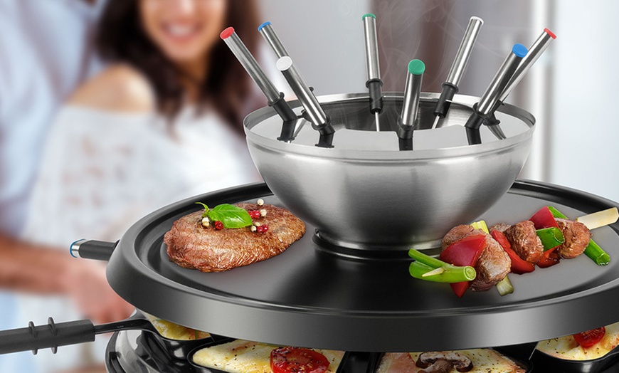 Image 1: Appareil à raclette et fondue Proficook