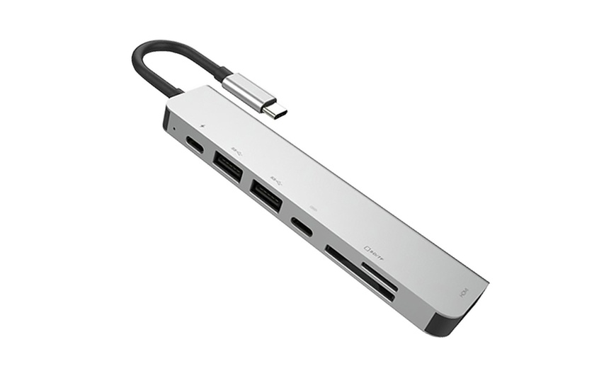 Image 2: USB-C Hub Multiport Adapter