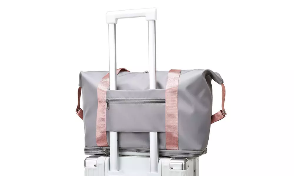 One or Two Waterproof Lightweight Foldable Duffle Handbags