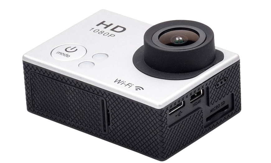 Image 13: Tec+ Full HD 1080p Action Camera